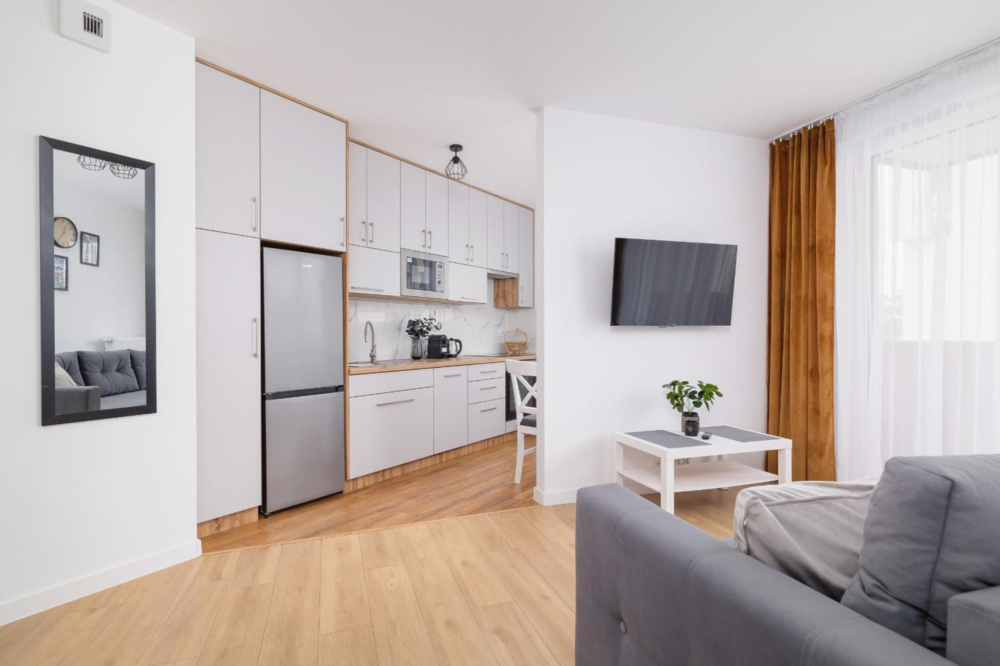 Modern Apartment With Parking Near Tauron Arena By Rent Like Home クラクフ エクステリア 写真